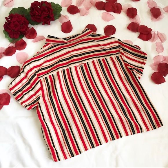 Bluenotes - striped top w/ matching headband - Picture 2 of 4